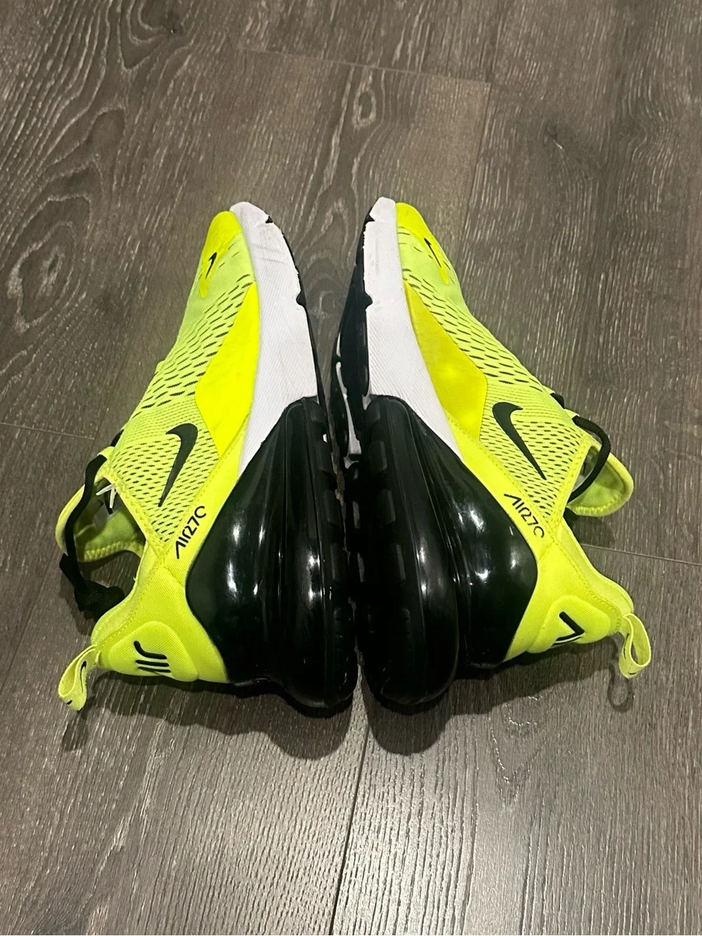 Nike Air Max 170 Neon Yellow and Black A Sneakers Mens Size 11